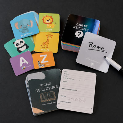 Cartes ludiques et pédagogiques